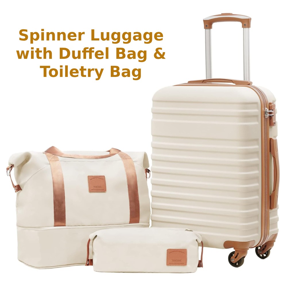 3-piece Hard Shell Carry On Luggage: image 10