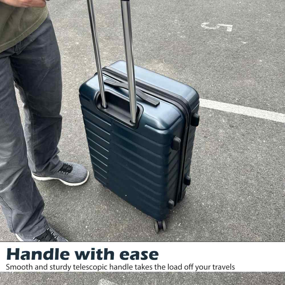 Hard Shell Luggage Sets (Grey): image 10