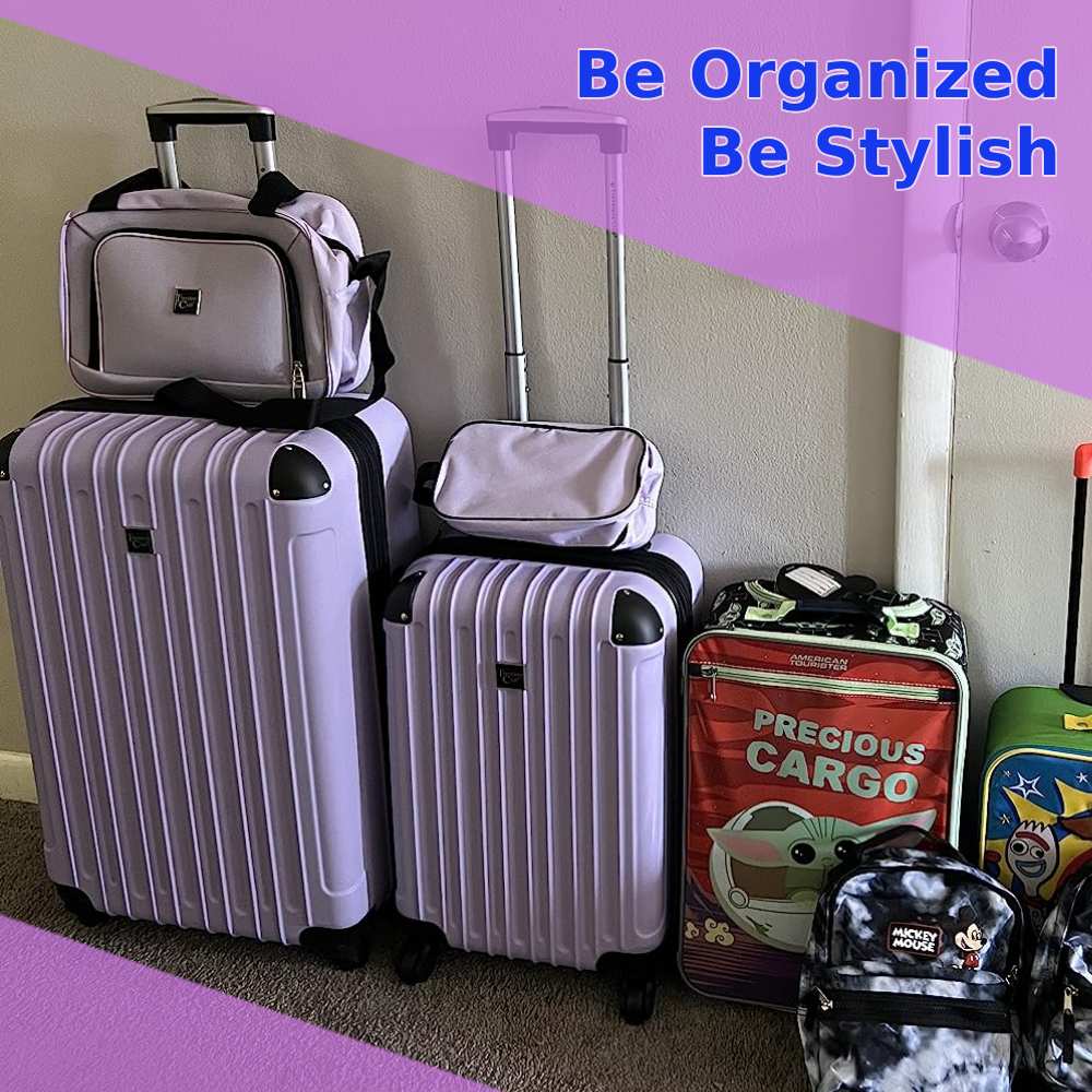 Suitcases Hard Shell Set (Lilac): image 2