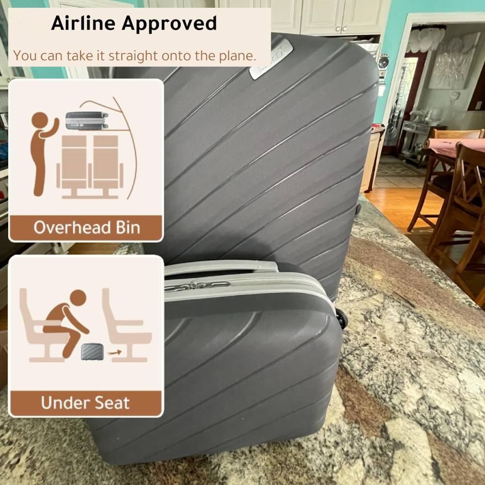 Underseat Spinner Luggage: image 3