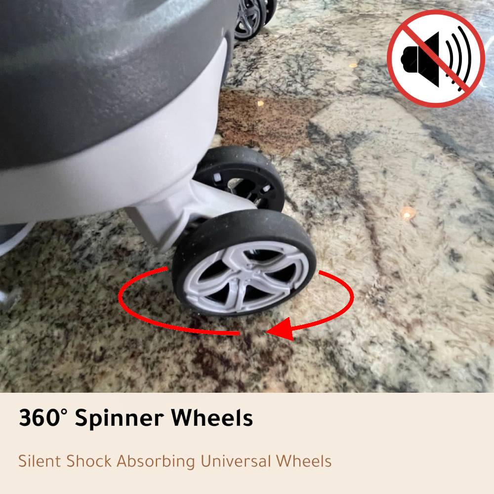 Underseat Spinner Luggage: image 4